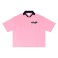 OVRTHRN Striped Football Shirt