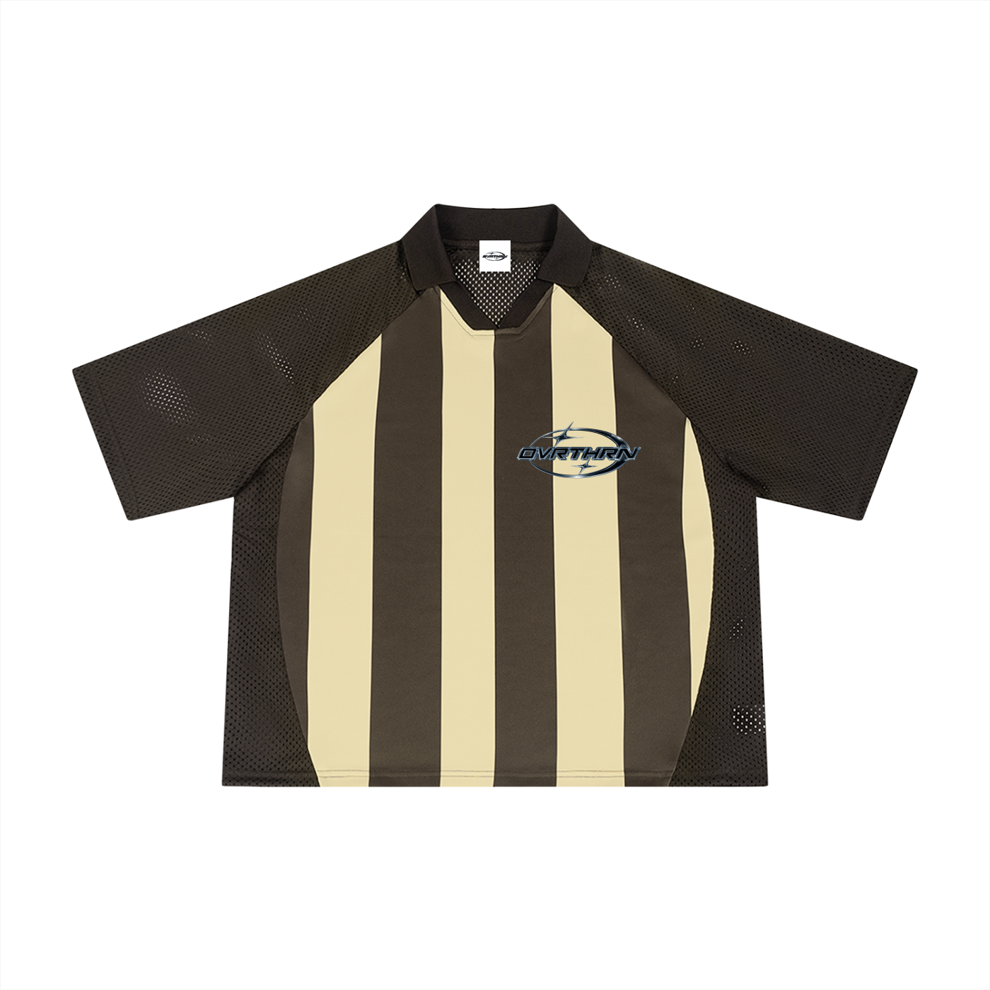 OVRTHRN Box Stripe Football Shirt