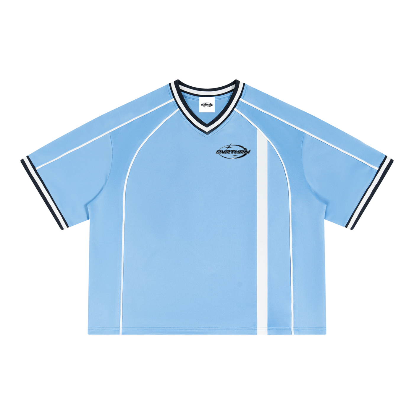 OVRTHRN Single Stripe Football Shirt